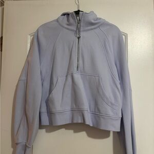 lululemon athletica Lavender Half-Zip Hoodie